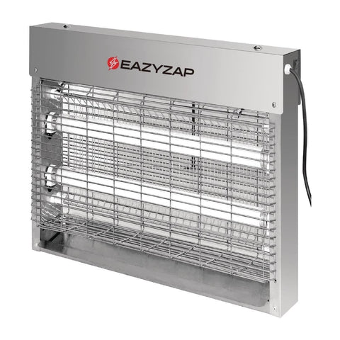 Eazyzap Brushed Stainless Steel LED Bug Zapper Small