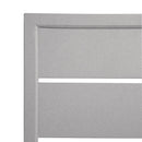 Bolero Aluminium Square Table Top Light Grey 700mm FW598