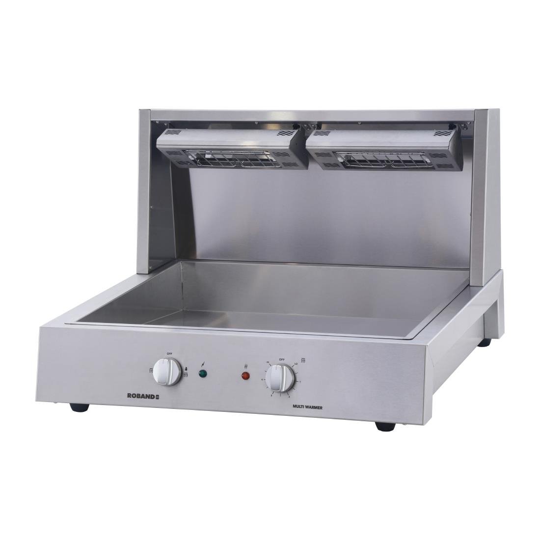 Roband Chip Warmer MW20CW with Sloped Tray for Chips FY968