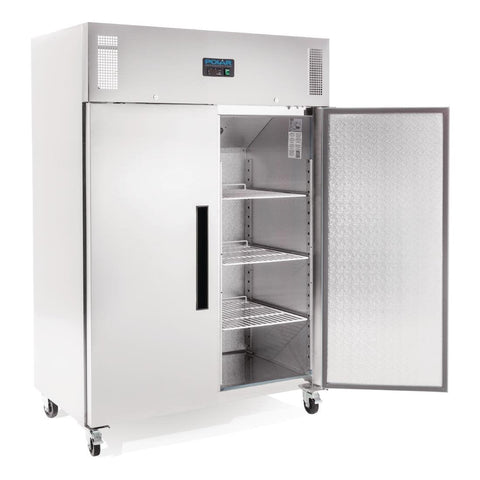DL896-A Polar G-Series 2 Door Upright Freezer Stainless Steel 1200Ltr DL896-A