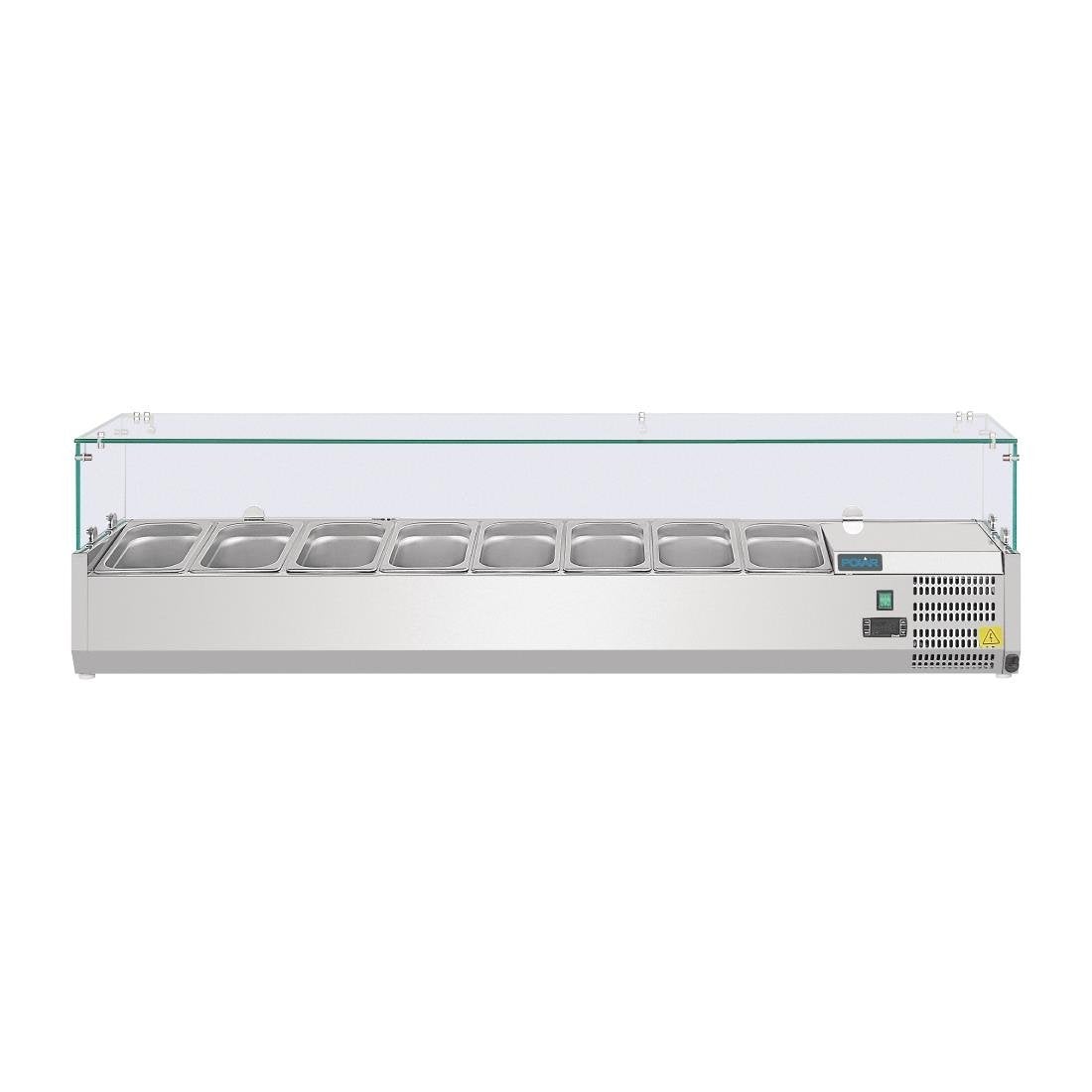 Polar G-Series Countertop Prep Fridge 8x 1/4GN G610-A