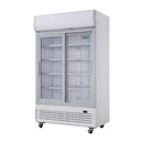 Polar G-Series Sliding Door Upright Display Cooler with Light Box 950Ltr GE581-A