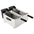 Caterlite Light Duty Twin Tank Twin Basket Countertop Fryer 2x 3.5Ltr GG199-A