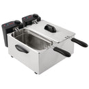Caterlite Light Duty Twin Tank Twin Basket Countertop Fryer 2x 3.5Ltr GG199-A