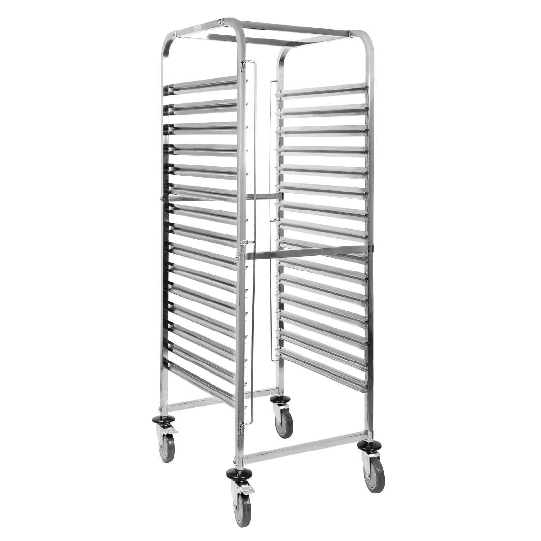 Vogue Gastronorm Racking Trolley 15 Level GG499