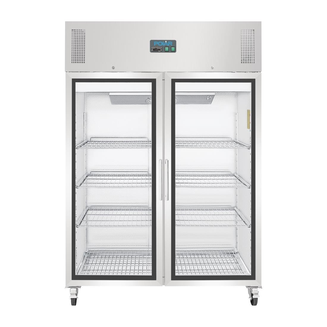Polar G-Series Gastro Display Glass Door Fridge 1200Ltr GH219-A