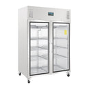 Polar G-Series Gastro Display Glass Door Fridge 1200Ltr GH219-A