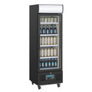 Polar G-Series Upright Display Fridge 218Ltr Black GH426-A