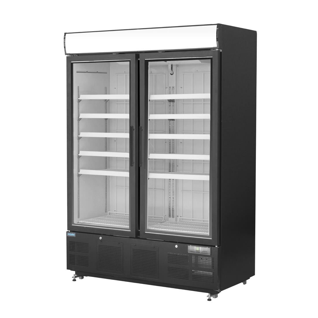 Polar G-Series Upright Display Freezer 920Ltr Black GH429-A