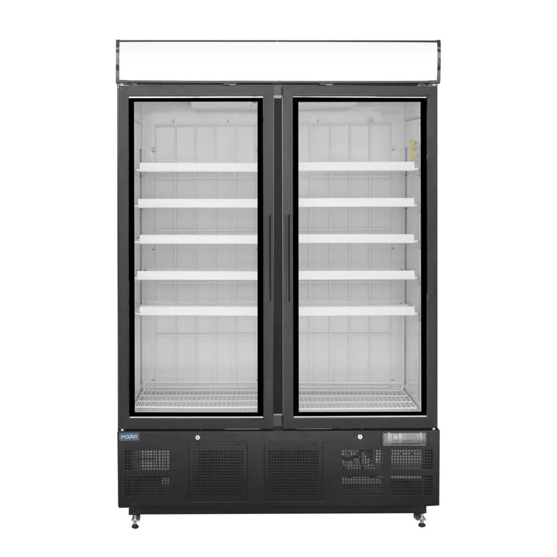 Polar G-Series Upright Display Freezer 920Ltr Black