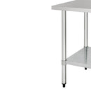 Vogue Stainless Steel Prep Table 900mm GJ501