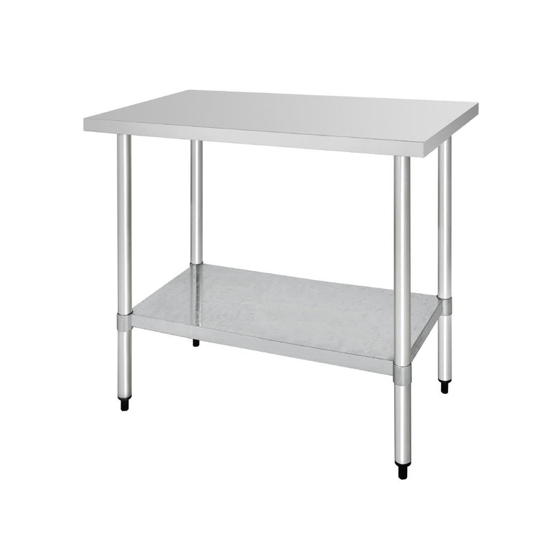 Vogue Stainless Steel Prep Table 1200mm