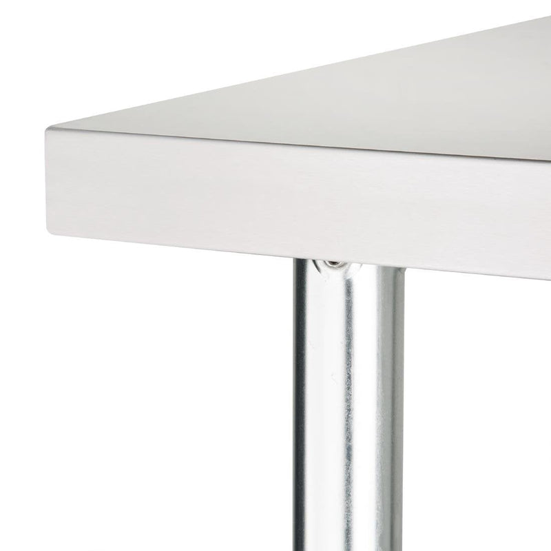 Vogue Stainless Steel Prep Table 1200mm