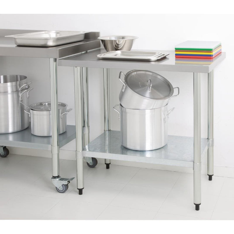 Vogue Stainless Steel Prep Table 1200mm