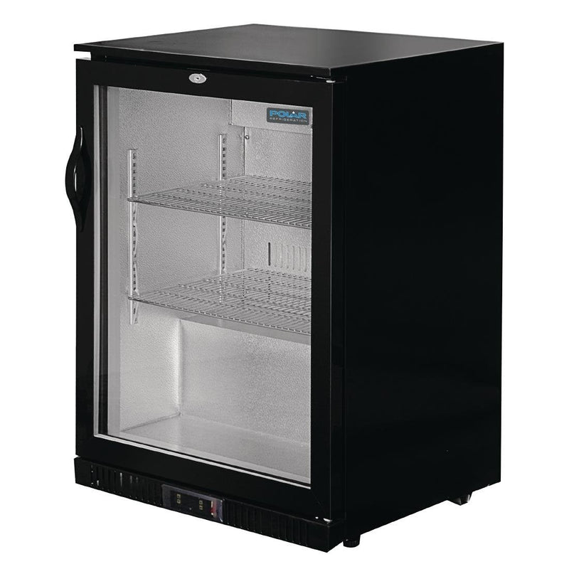 Polar G-Series Counter Back Bar Cooler with Hinged Door 138Ltr