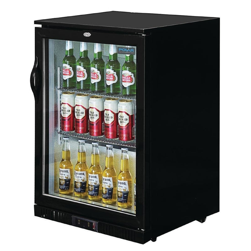 Polar G-Series Under Counter Back Bar Cooler with Hinged Door 128Ltr