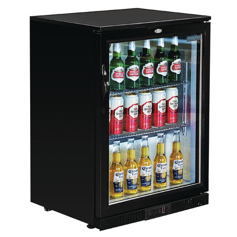 GL011-A Polar G-Series Under Counter Back Bar Cooler with Hinged Door 128Ltr GL011-A