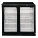 Polar G-Series Counter Back Bar Cooler with Hinged Doors 208Ltr GL002-A