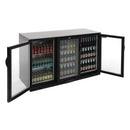 Polar G-Series Counter Back Bar Cooler with Hinged Doors 330Ltr GL004-A