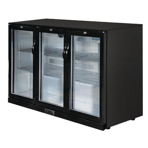 GL014-A Polar G-Series Under Counter Back Bar Cooler with Hinged Doors 320Ltr GL014-A