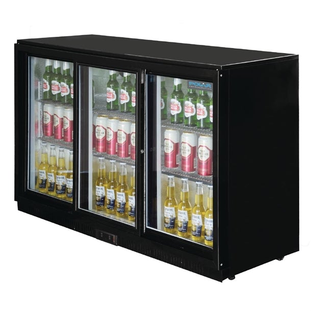 Polar G-Series Counter Back Bar Cooler with Sliding Doors 330Ltr