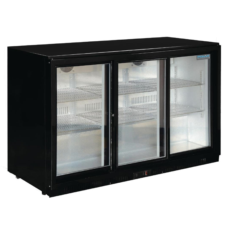 Polar G-Series Counter Back Bar Cooler with Sliding Doors 330Ltr