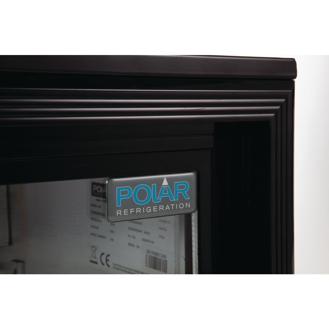 Polar G-Series Under Counter Back Bar Cooler with Sliding Doors 198Ltr GL010-A