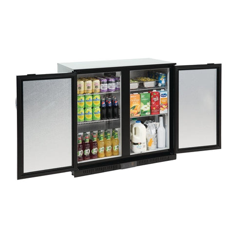GL016-A Polar G-Series Counter Back Bar Cooler with Solid Doors 208Ltr GL016-A