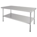 Vogue Stainless Steel Centre Table 1800mm GL279