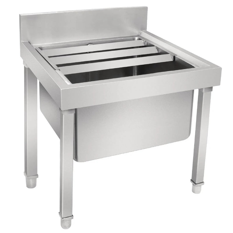 Vogue Stainless Steel Mop Sink