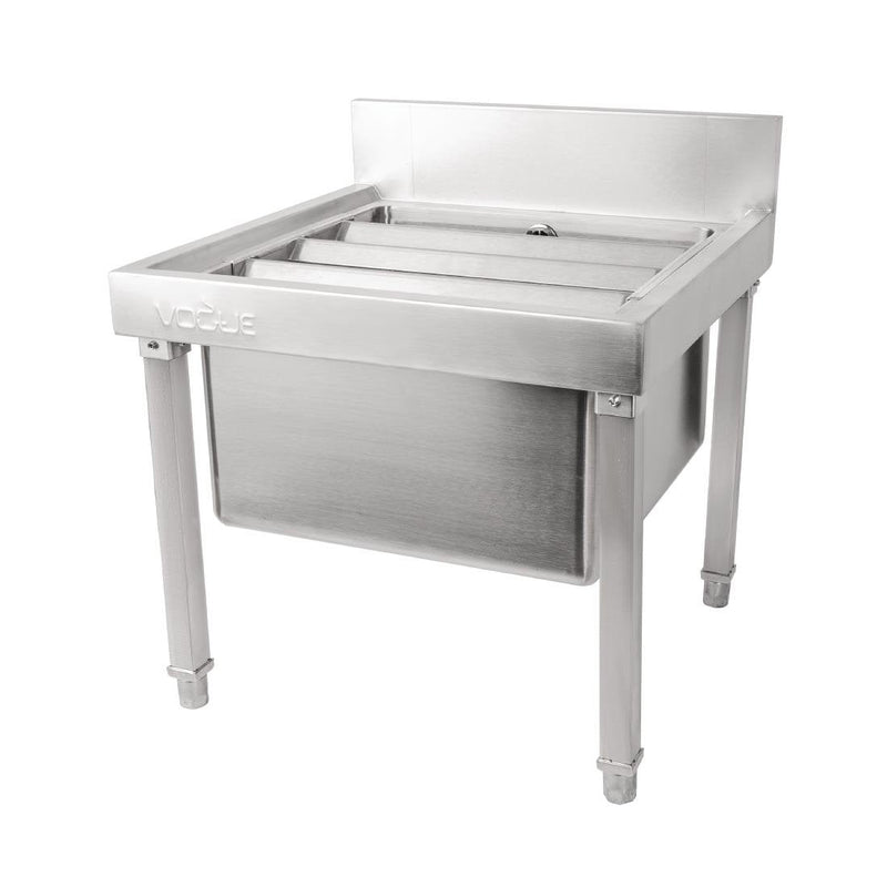 Vogue Stainless Steel Mop Sink