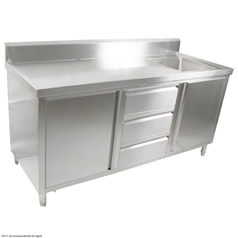 Modular Systems Cabinet With Right Sink SC-7-2100R-H