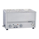 Roband Counter Top Bain-Marie includes 3x 1/3 Size 150mm Pans & Lids HJ528