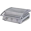 Roband Grill Station GSA815R with Ribbed Top Plate and Smooth Bottom Plate 8 Slice Capacity HJ752