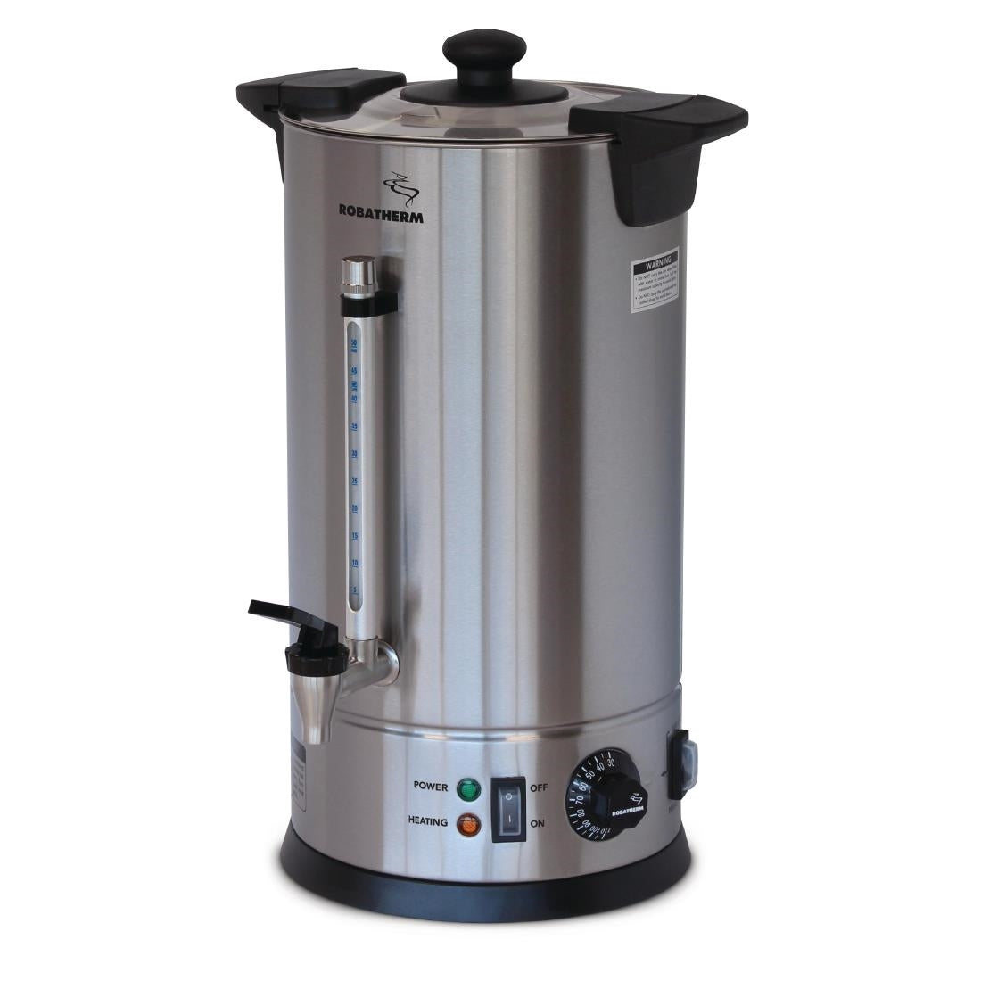 Robatherm Hot Water Urn UDS10VP for upto 50 Cups or 10Ltr HK688