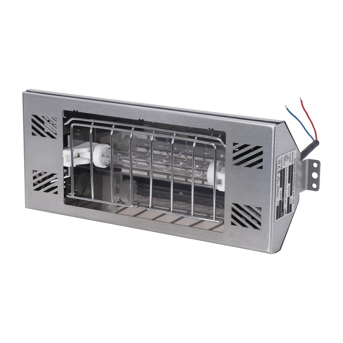 Roband Modular Heat Lamp Single Globe 350 Watts 1.5Amps HL350 - 280mm HN190