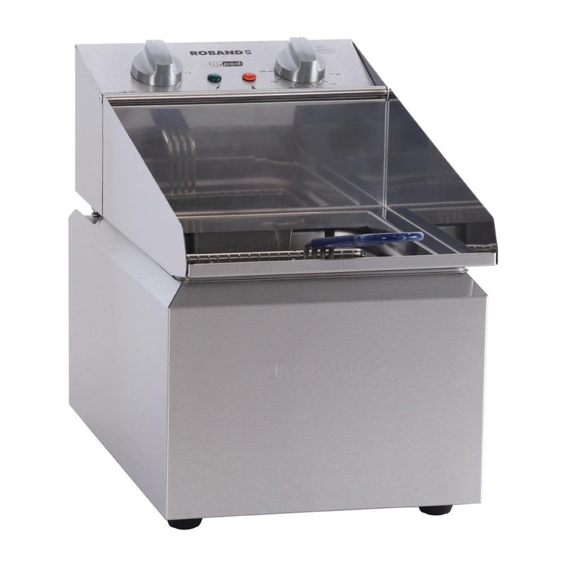 Roband Frypod FR18 Single Pan 8Ltr Tank to process 10kg Chips/Hour