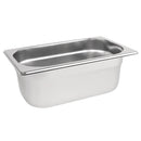 Vogue Stainless Steel 1/4 Gastronorm Tray 100mm DN720