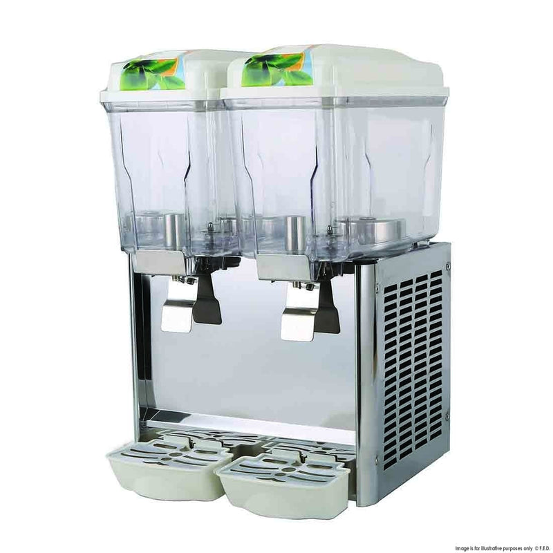 F.E.D Double Bowl Juice Dispenser KF12L-2