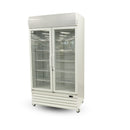Thermaster Large Two Glass Door Colourbond Upright Drink Fridge LG-1000GE
