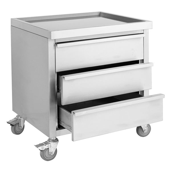 Modular Systems Mobile Work Stand With 3 Drawers MDS-6-700