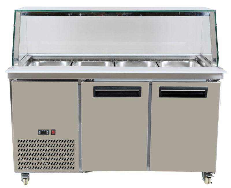 Thermaster Cold Salad & Noodle Bar 4X1/1 Gn Pans PG150FA-YG