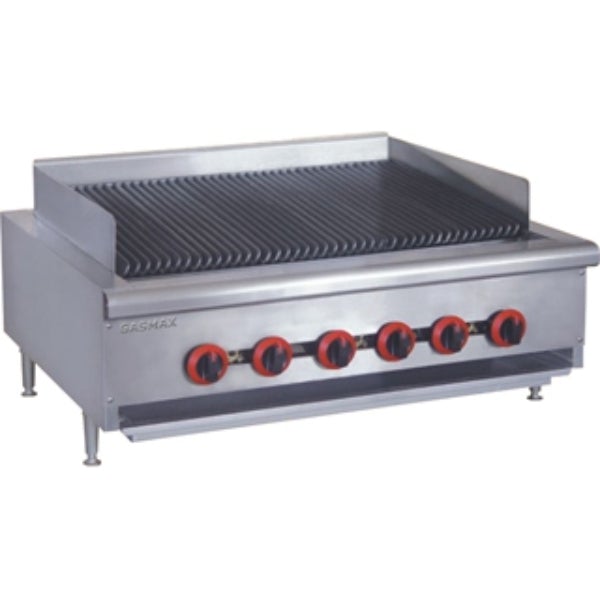 QR-36EULPG ULPG Gas 6 Burner Char Grill Top