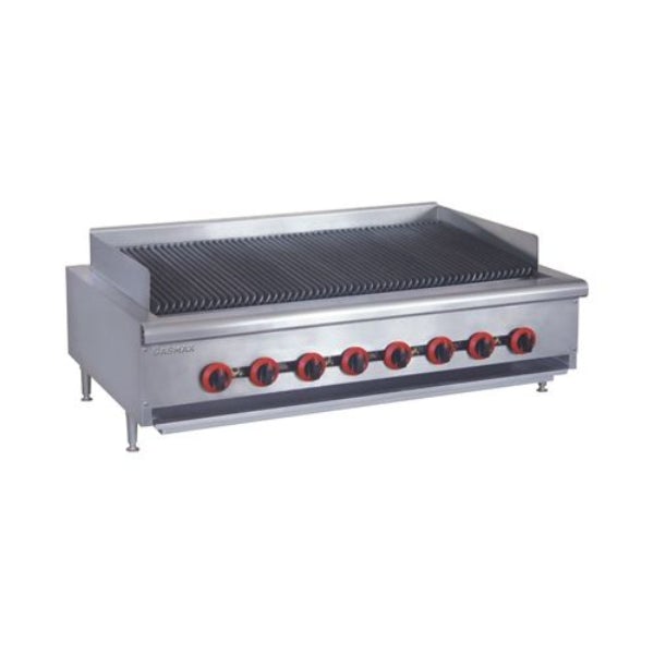 GasMax Natural Gas 8 Burner Char Grill Top QR-48E