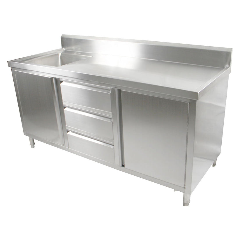 Modular Systems Cabinet With Left Sink SC-6-1800L-H