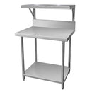 Modular Systems Heavy Duty Salamander Bench With Shelf Braces SMB-7-0900