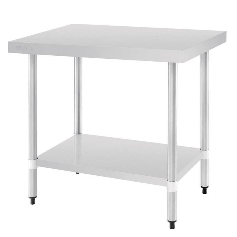 Vogue Stainless Steel Prep Table 900mm - T375