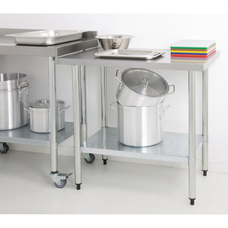 Vogue Stainless Steel Prep Table 900mm - T375