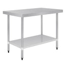 Vogue Stainless Steel Prep Table 1200mm T376