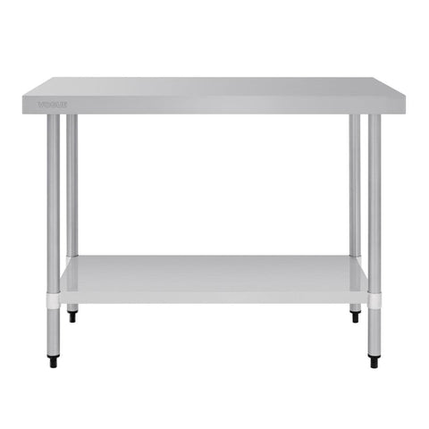 T376 Vogue Stainless Steel Prep Table 1200mm T376